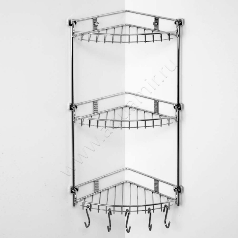 Полка для душа Wasserkraft K1233 в интерьере