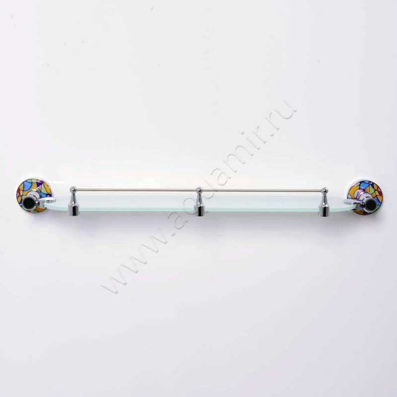 Полка под зеркало Wasserkraft Diemel K2244 в интерьере