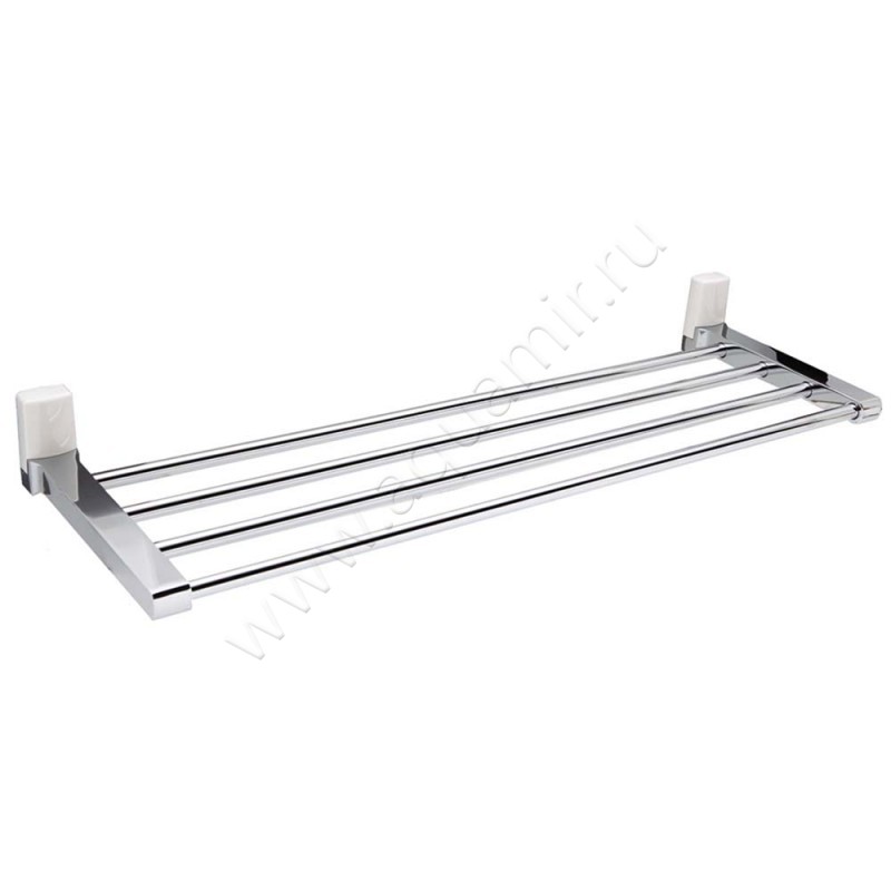 Полка для полотенец Wasserkraft Leine White K5011WHITE в интерьере