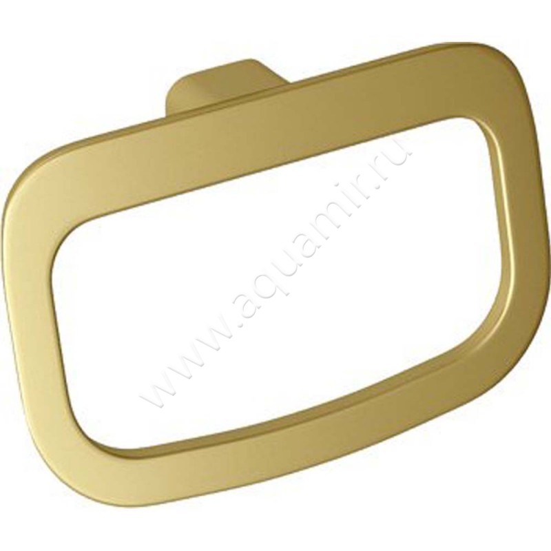 Полотенцедержатель Wasserkraft Aisch 24 см., золото K5960 в интерьере