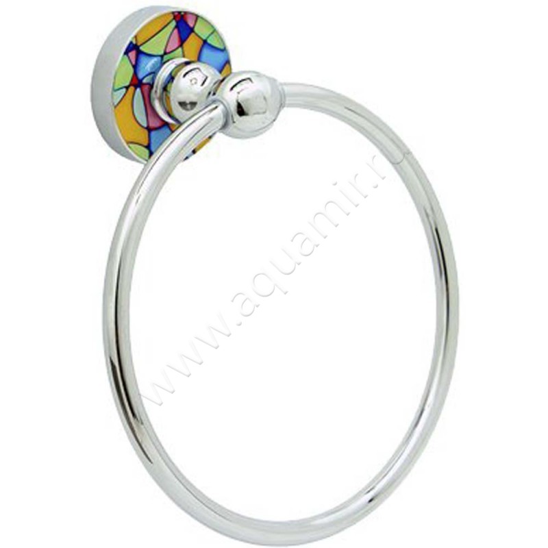 Полотенцедержатель Wasserkraft Diemel 15,5 см K2260 в интерьере