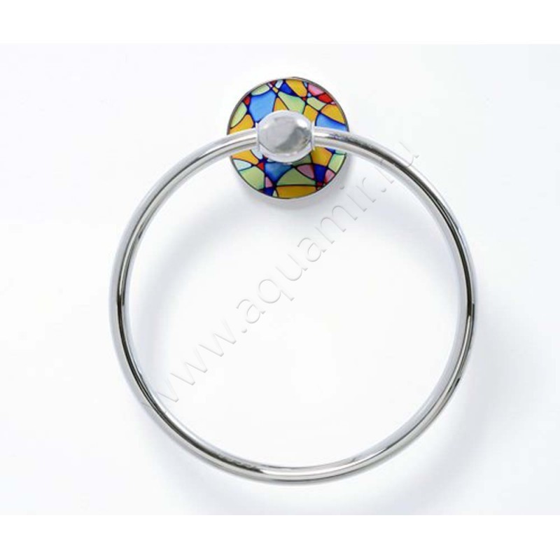 Полотенцедержатель Wasserkraft Diemel 15,5 см K2260 в интерьере