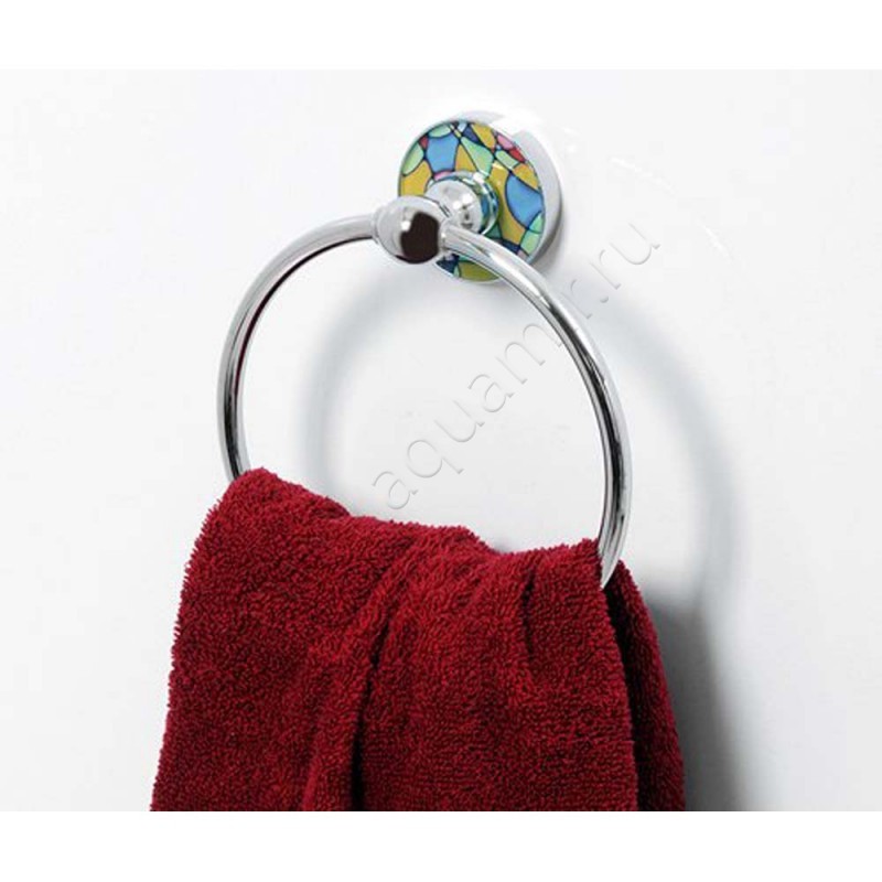 Полотенцедержатель Wasserkraft Diemel 15,5 см K2260 в интерьере