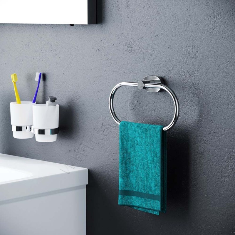 Полотенцедержатель AM.PM Sense 21 см A7434400 в интерьере