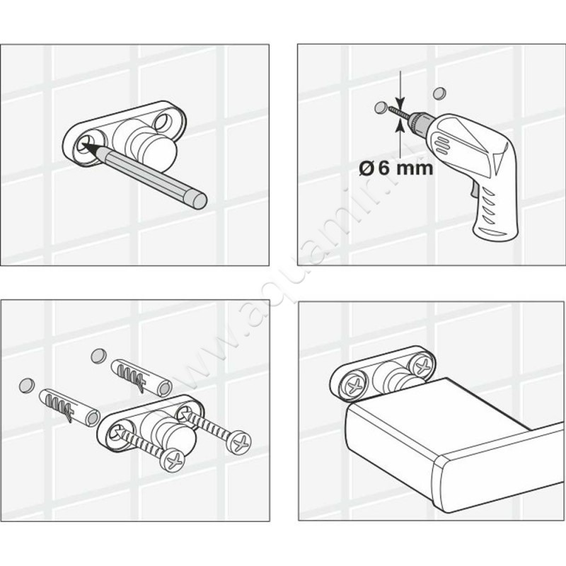 Ершик Wasserkraft Sauer K7927 в интерьере