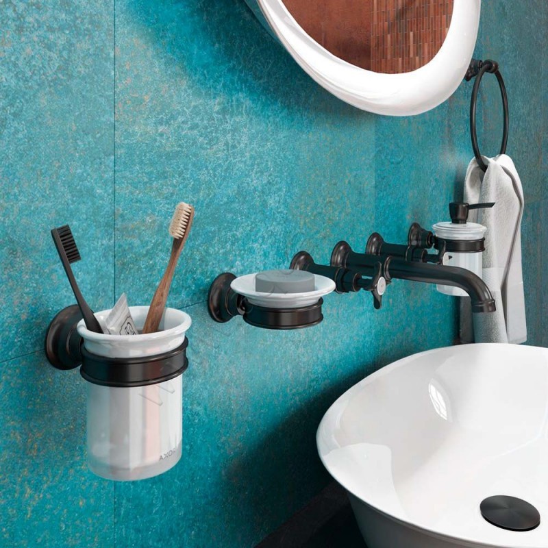 Стакан Hansgrohe Axor Montreux 42134340 в интерьере