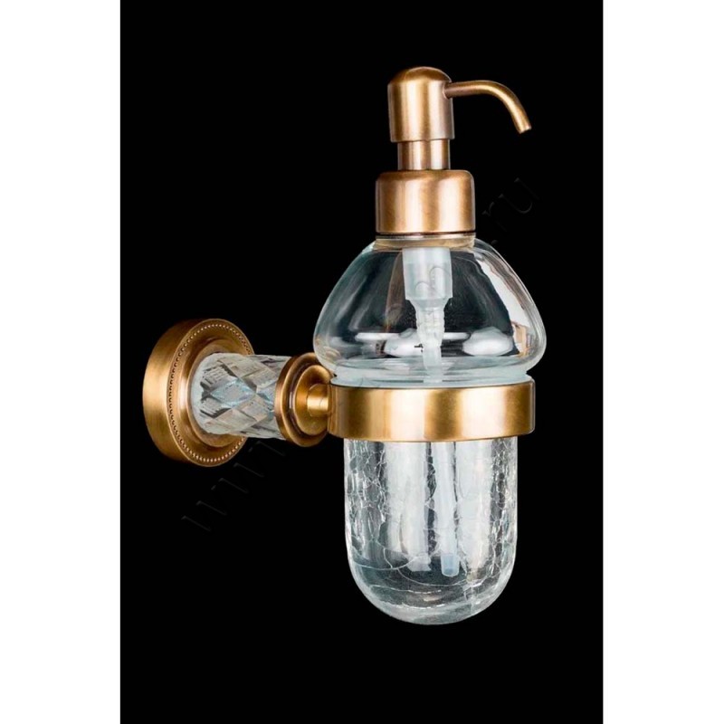 Дозатор Boheme Murano Cristal бронза 10912CRSTBR в интерьере