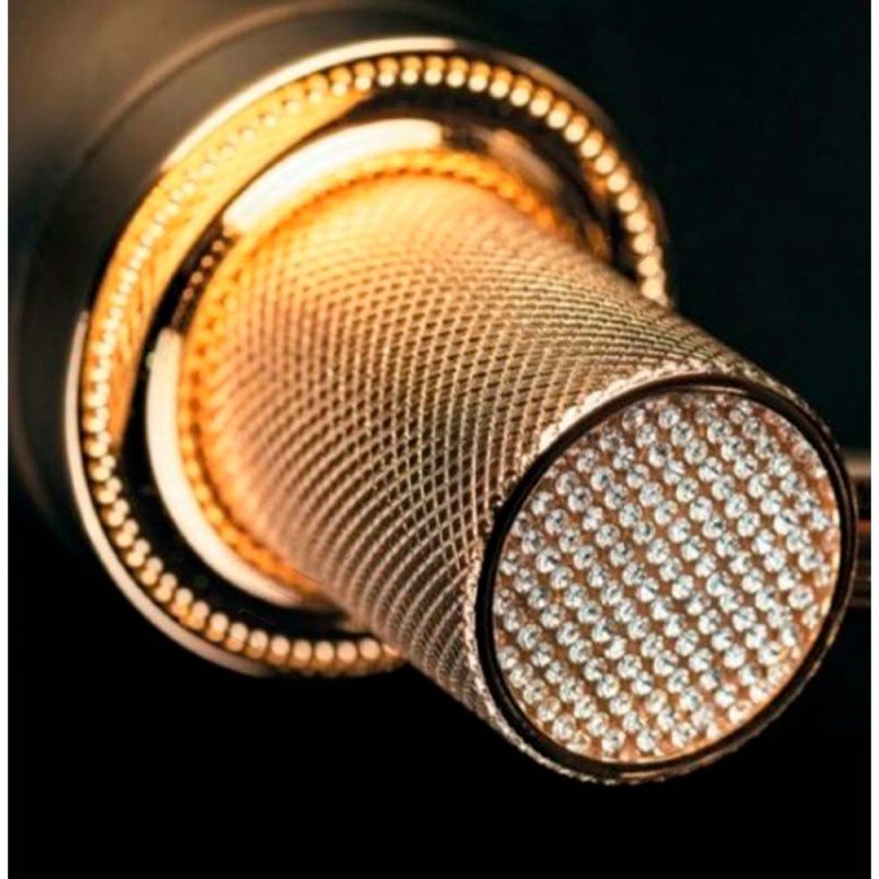 Дозатор Boheme Royal Cristal золото 10932G в интерьере