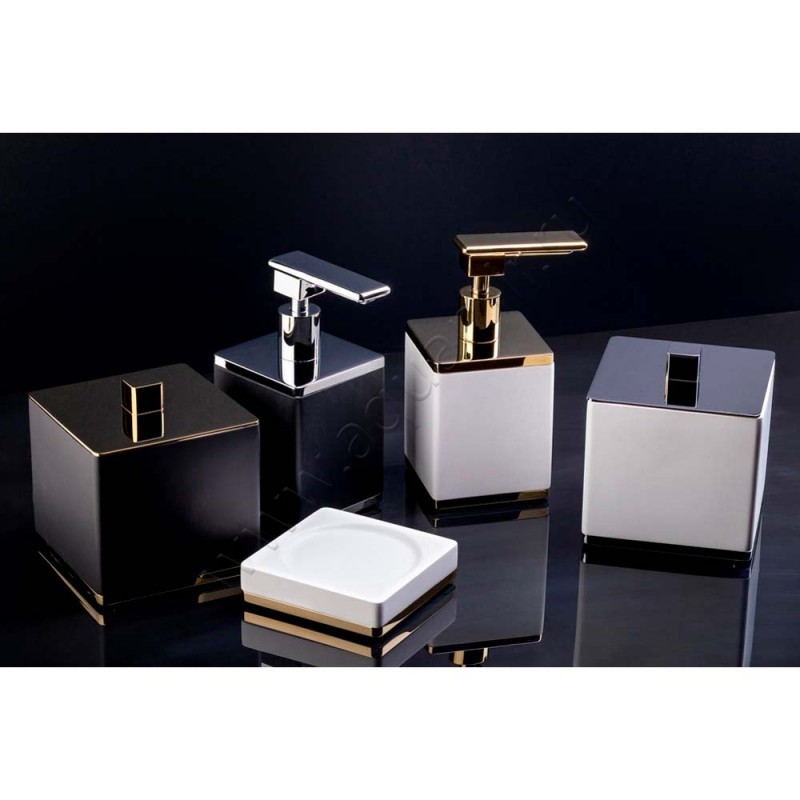 Дозатор Boheme черный 10969ВCR в интерьере