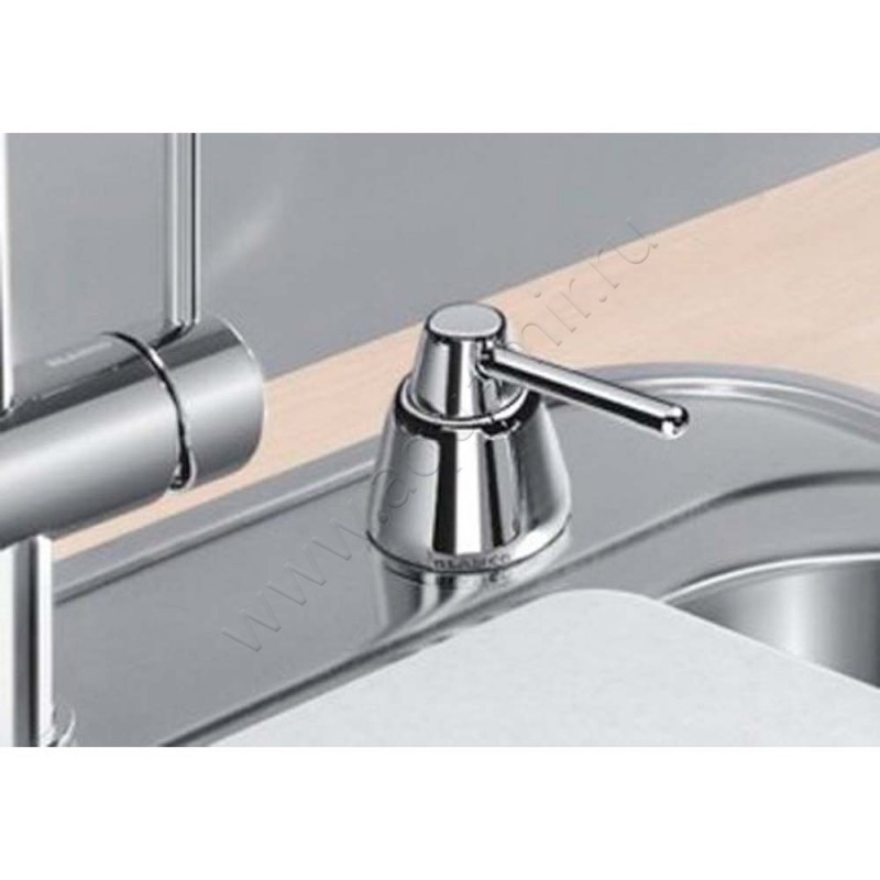 Дозатор Blanco Tiga хром 510769 в интерьере