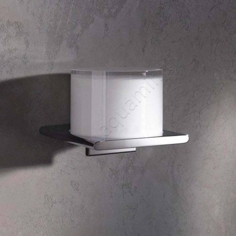 Дозатор Keuco Edition 400 белый 11552019000 в интерьере