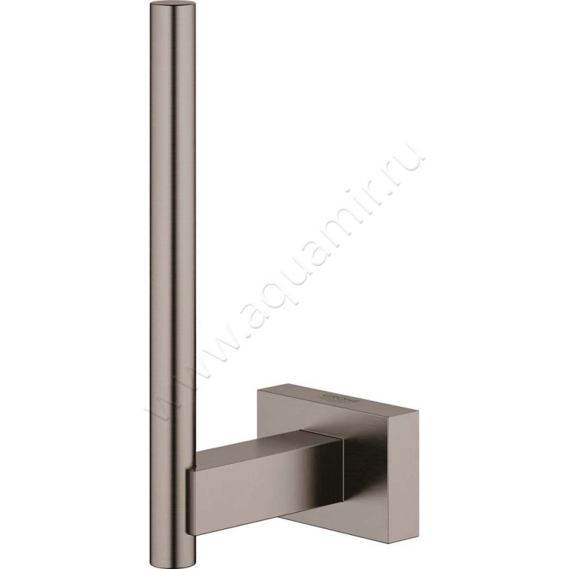 Бумагодержатель для запасных рулонов Grohe Essentials Cube 40623AL1 в интерьере