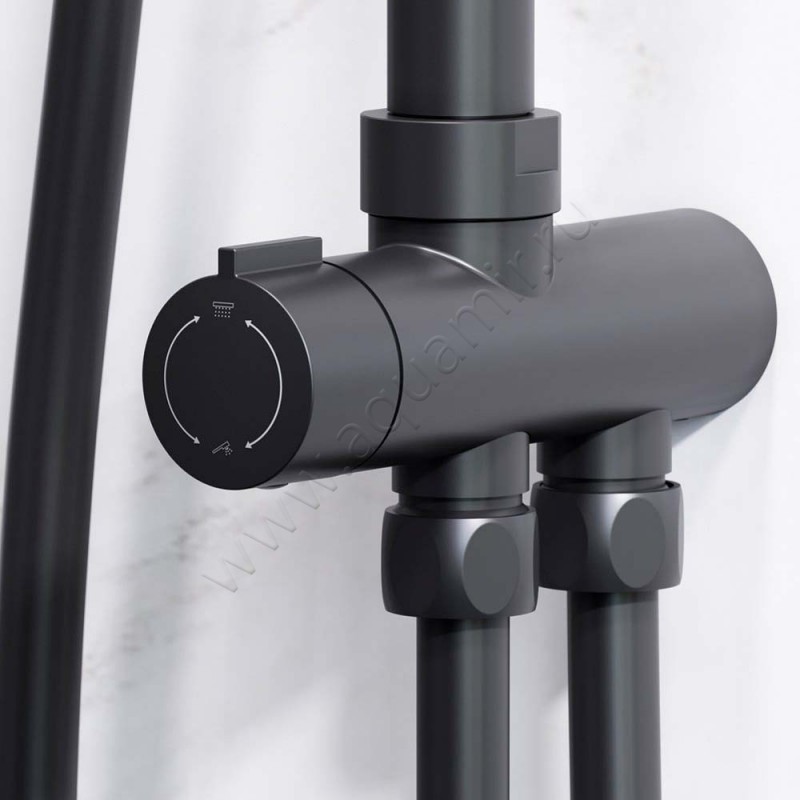 Душевая стойка AM.PM Gem F0790022 в интерьере