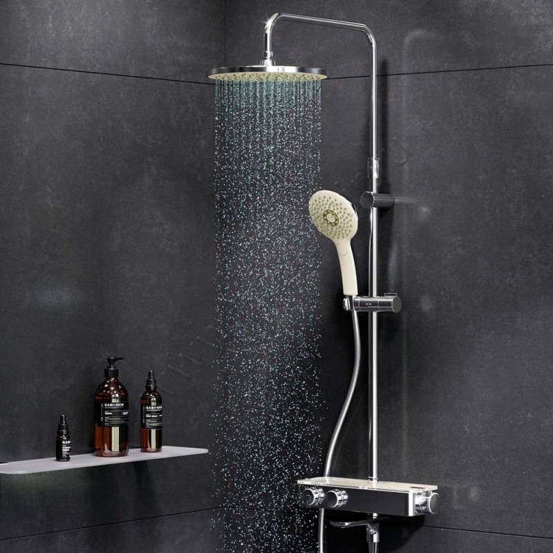 Душевая стойка AM.PM Inspire V2.0 F0750A500 в интерьере