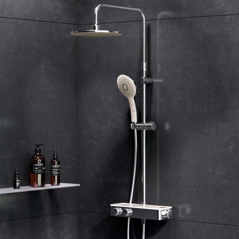 Душевая стойка AM.PM Inspire V2.0 F0750A400 в интерьере