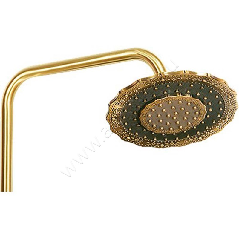 Душевая стойка Bronze de Luxe 10121DF в интерьере