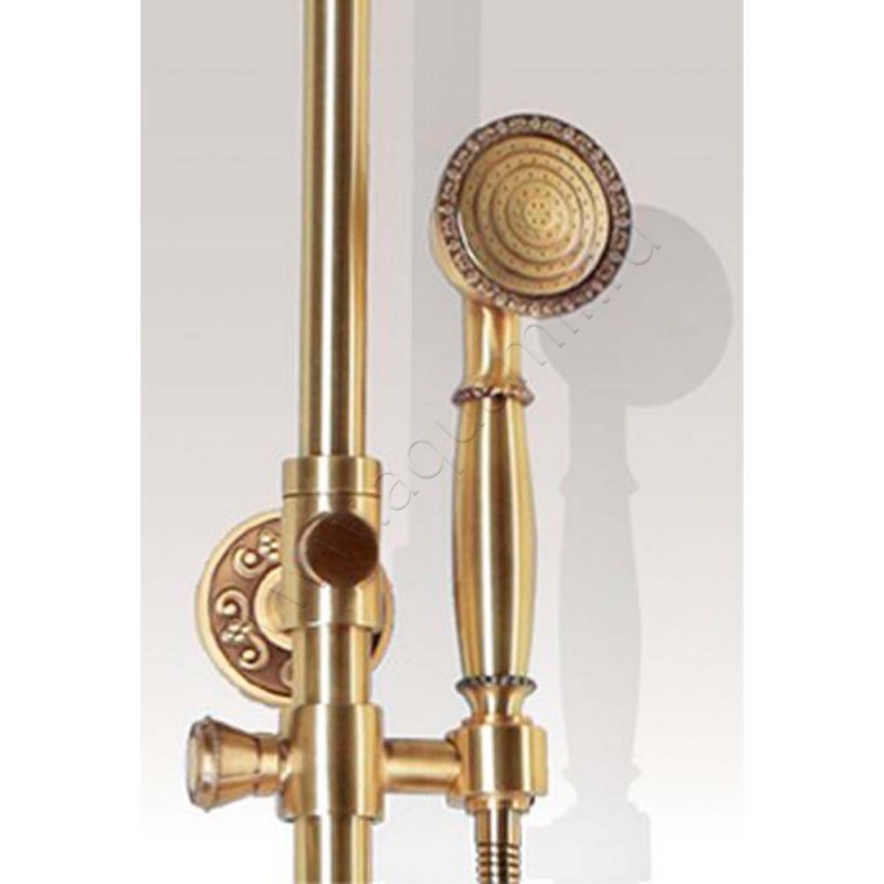 Душевая стойка Bronze de Luxe 10121R в интерьере