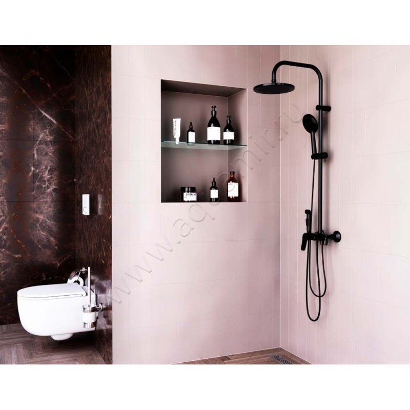 Душевая стойка Damixa Apollo DX220910300 в интерьере