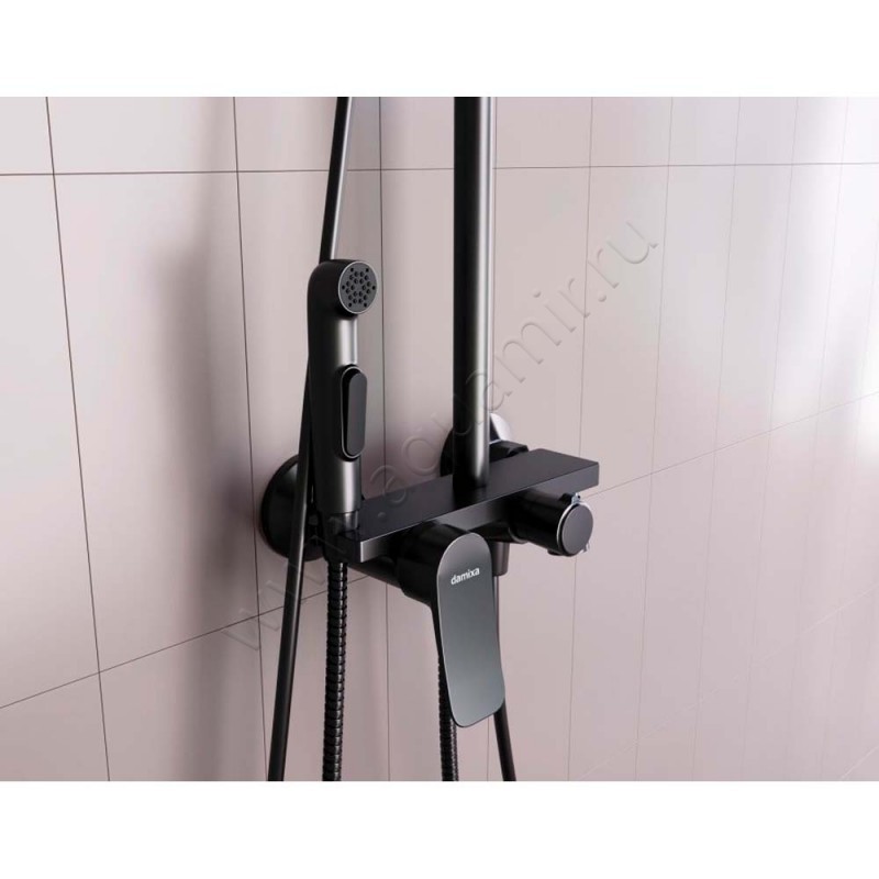 Душевая стойка Damixa Apollo DX220910300 в интерьере