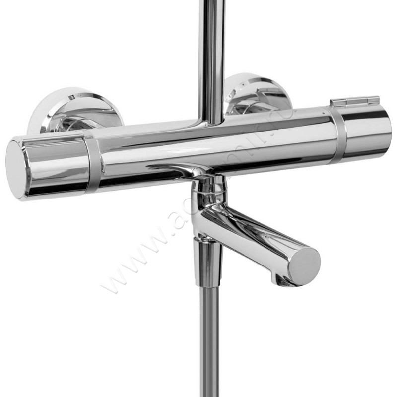 Душевая стойка Jacob Delafon Atom E26238CP в интерьере