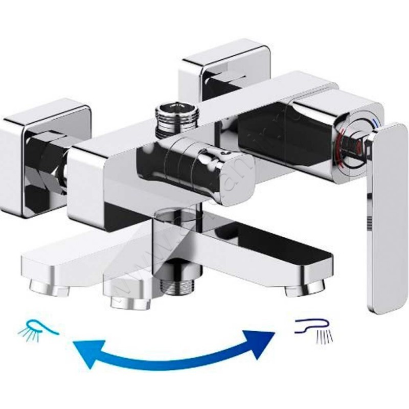Душевая стойка Timo Torne SX432000 в интерьере