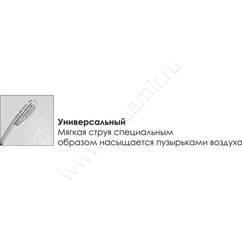 Душевая стойка Wasserkraft A045 в интерьере