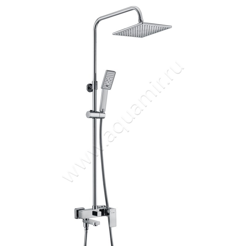Душевая стойка Wasserkraft A17701 в интерьере