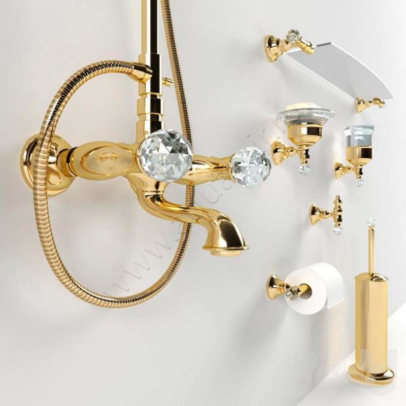 Душевая стойка Webert Karenina KA721208010 в интерьере