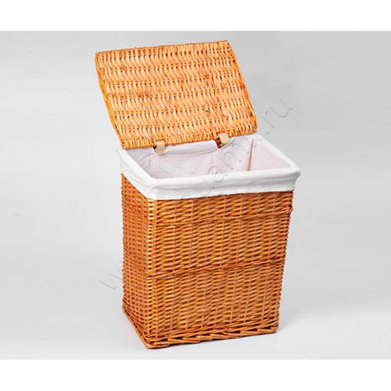 Корзина для белья Wasserkraft Ammer WB370L в интерьере