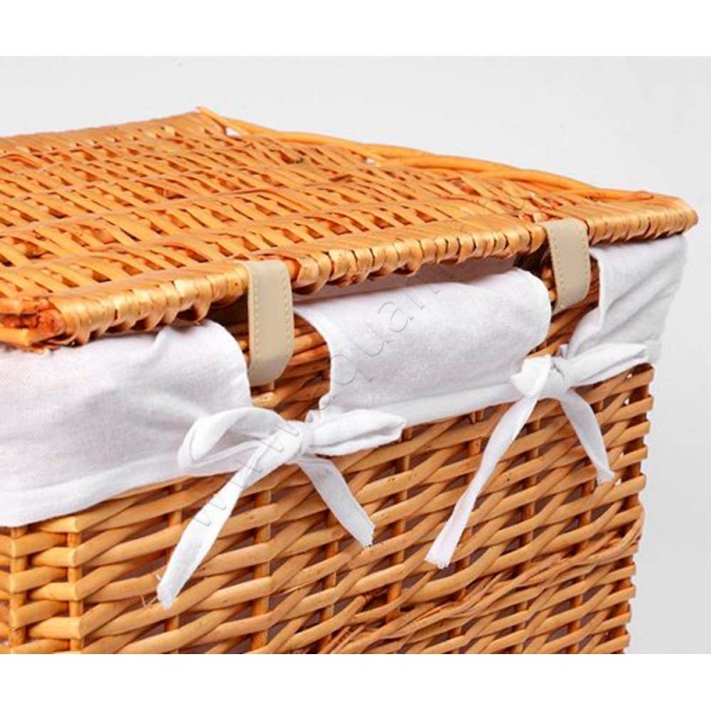 Корзина для белья Wasserkraft Ammer WB370L в интерьере