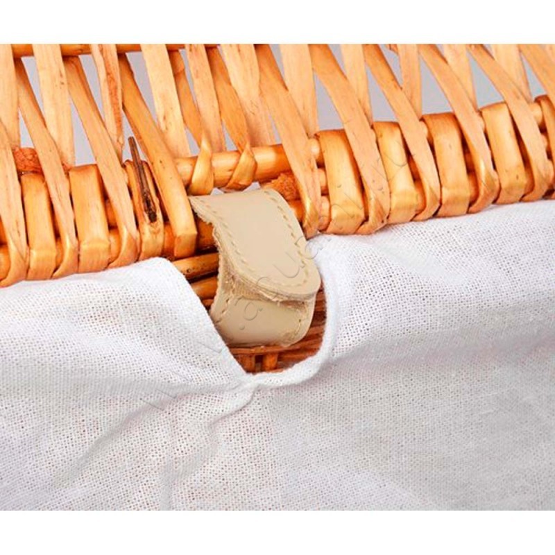 Корзина для белья Wasserkraft Ammer WB370L в интерьере