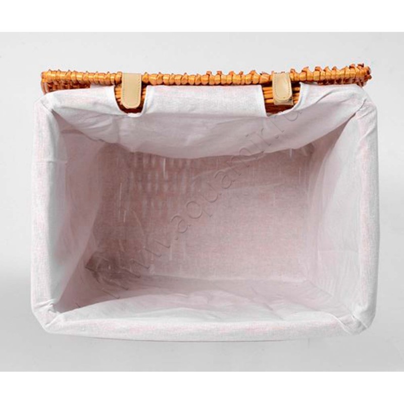 Корзина для белья Wasserkraft Ammer WB370L в интерьере