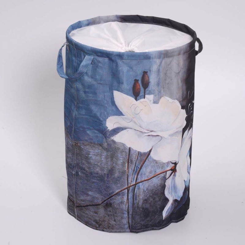 Корзина для белья Wasserkraft Ammer WB702 в интерьере