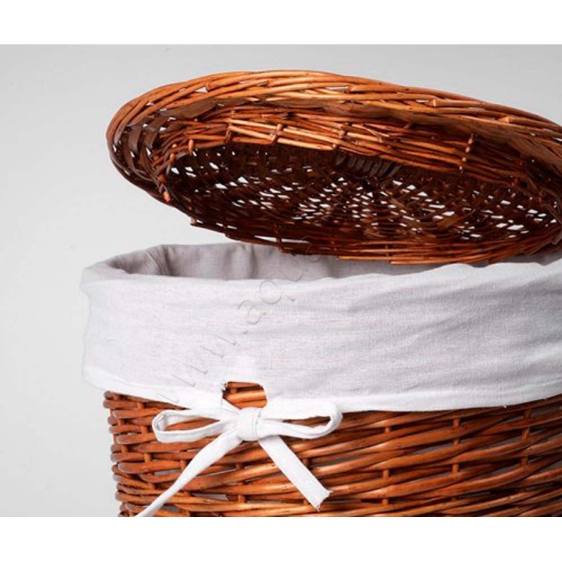 Корзина для белья Wasserkraft Leine WB350L в интерьере