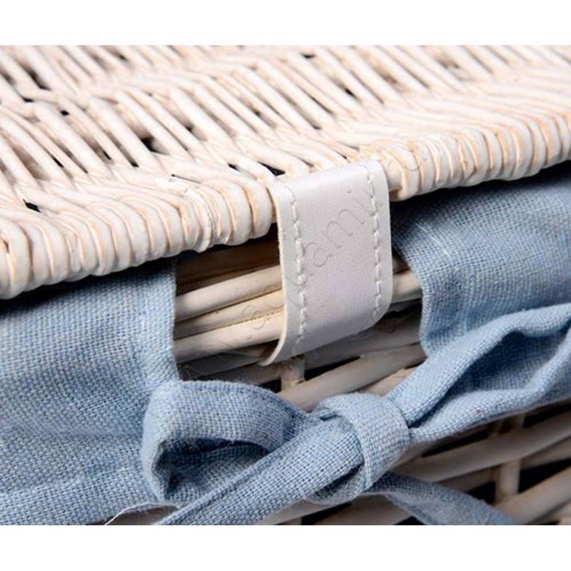 Корзина для белья Wasserkraft Lippe WB450M в интерьере