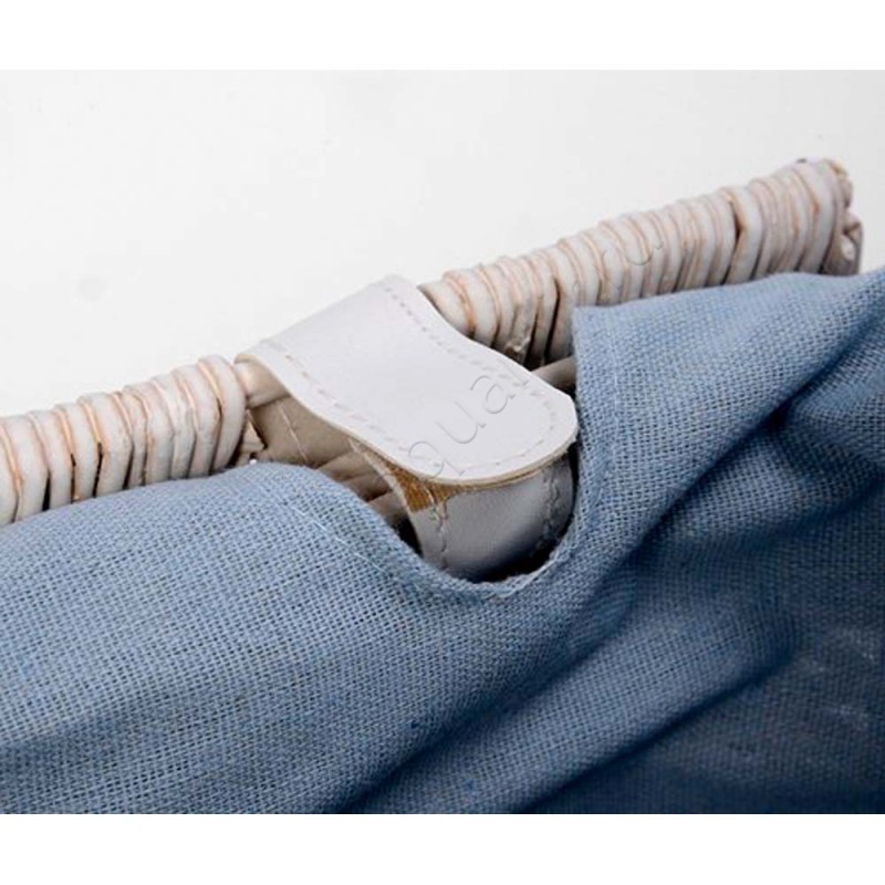 Корзина для белья Wasserkraft Lippe WB450M в интерьере