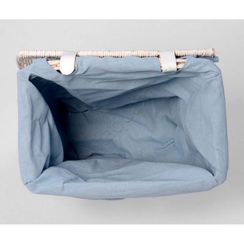 Корзина для белья Wasserkraft Lippe WB450M в интерьере