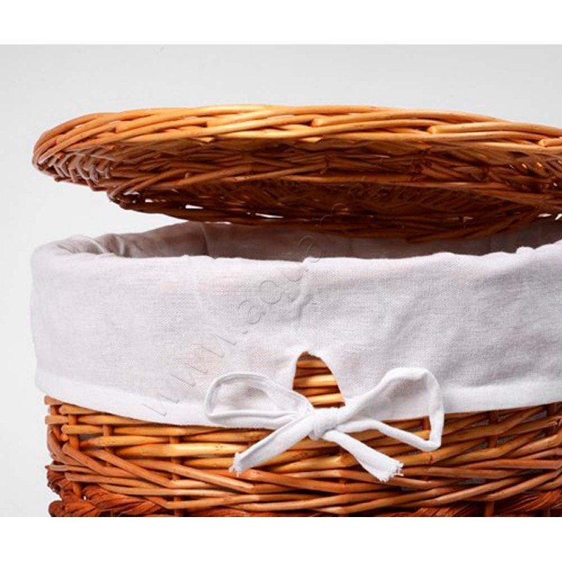 Корзина для белья Wasserkraft Main WB410S в интерьере