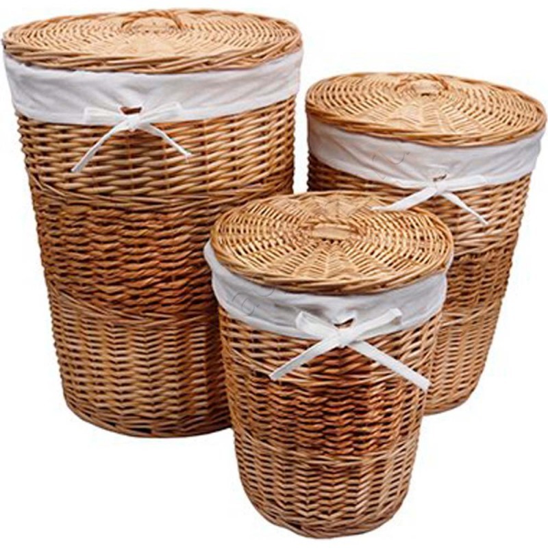 Корзина для белья Wasserkraft Main WB410S в интерьере