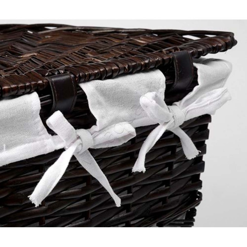 Корзина для белья Wasserkraft Salm WB270L в интерьере