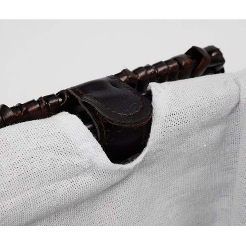 Корзина для белья Wasserkraft Salm WB270L в интерьере