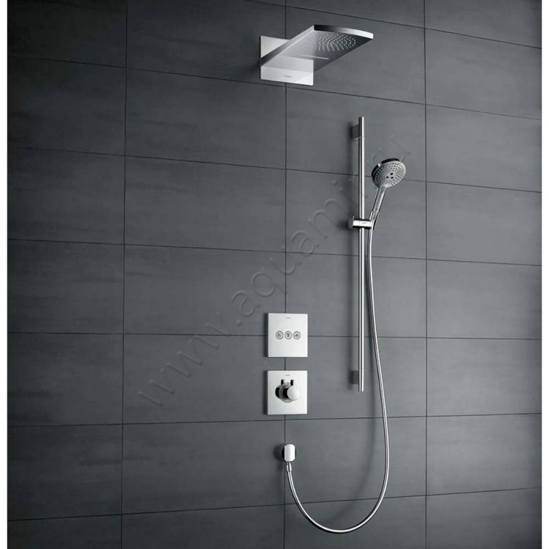 Душевой гарнитур Hansgrohe Raindance Select S 26323000 в интерьере
