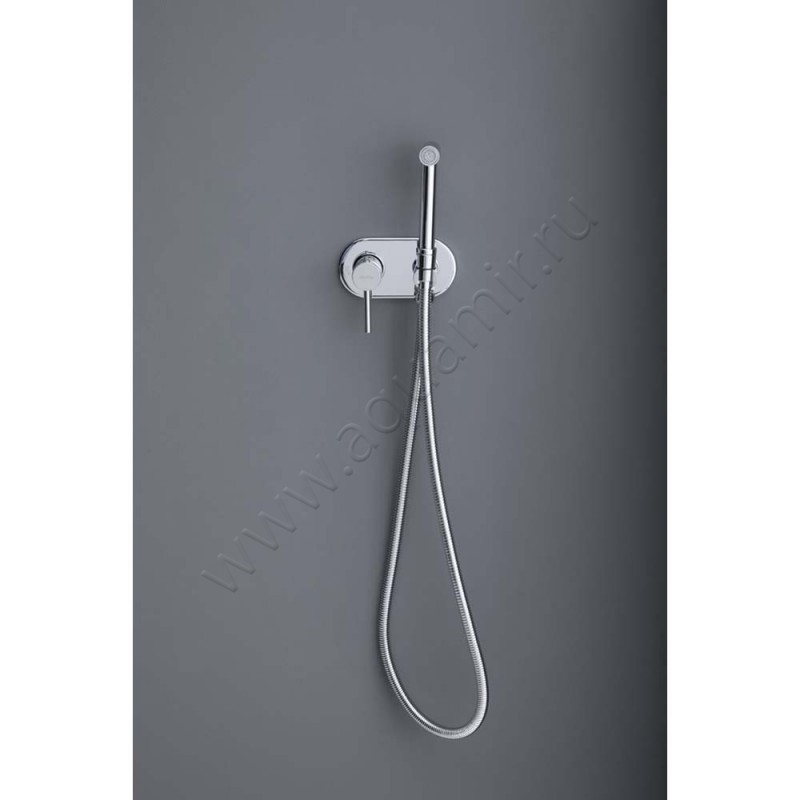 Гигиенический душ Allen Brau Priority со смесителем, хром 53100500 в интерьере