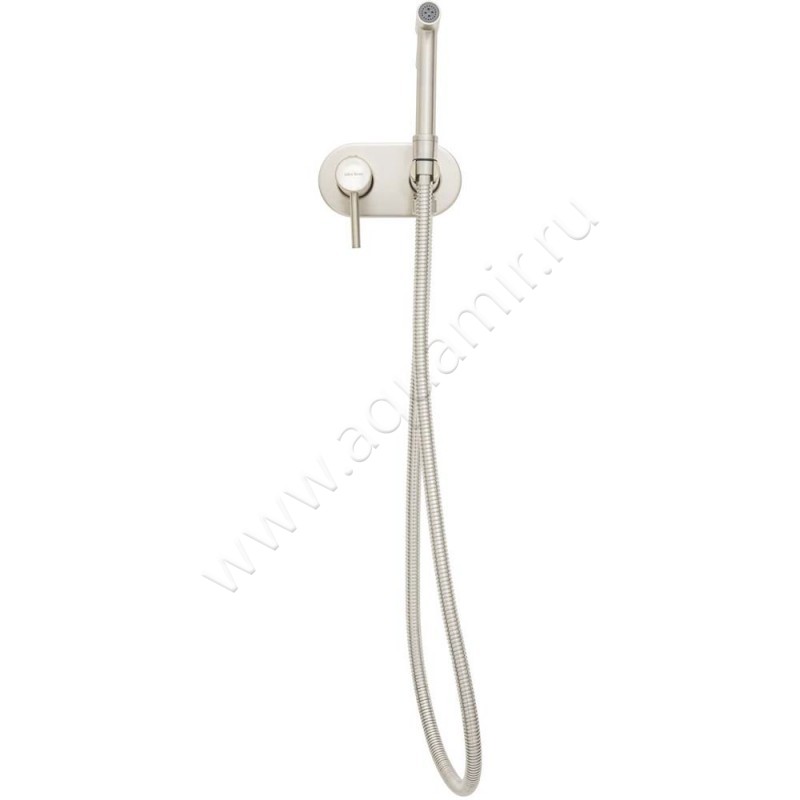 Гигиенический душ Allen Brau Priority со смесителем, никель 531005BN в интерьере