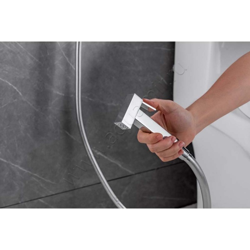 Гигиенический душ Allen Brau Infinity со смесителем, хром 52100500 в интерьере