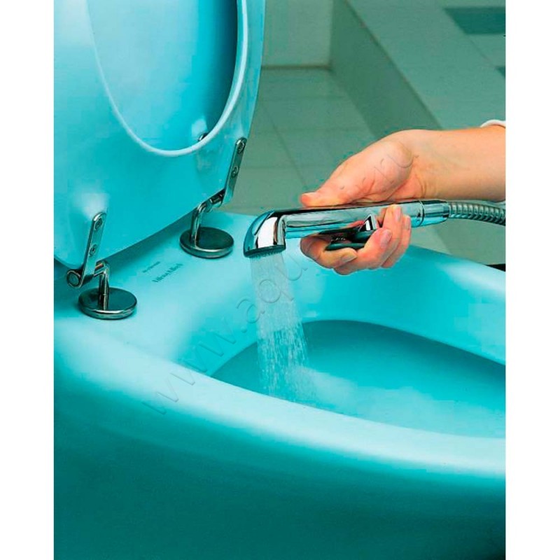 Гигиенический душ Oras Polara со смесителем, хром 1488 в интерьере