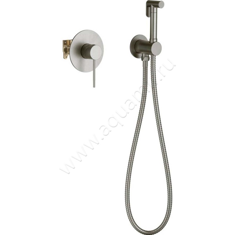 Гигиенический душ Timo Saona со смесителем, сталь 238918SM в интерьере