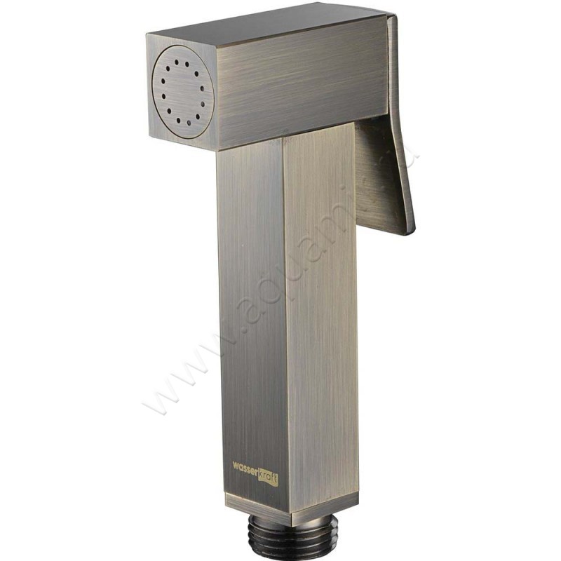Гигиенический душ Wasserkraft со смесителем, бронза A01652 в интерьере