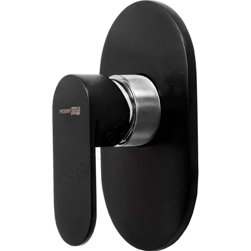 Гигиенический душ Wasserkraft со смесителем, черный A117451 в интерьере