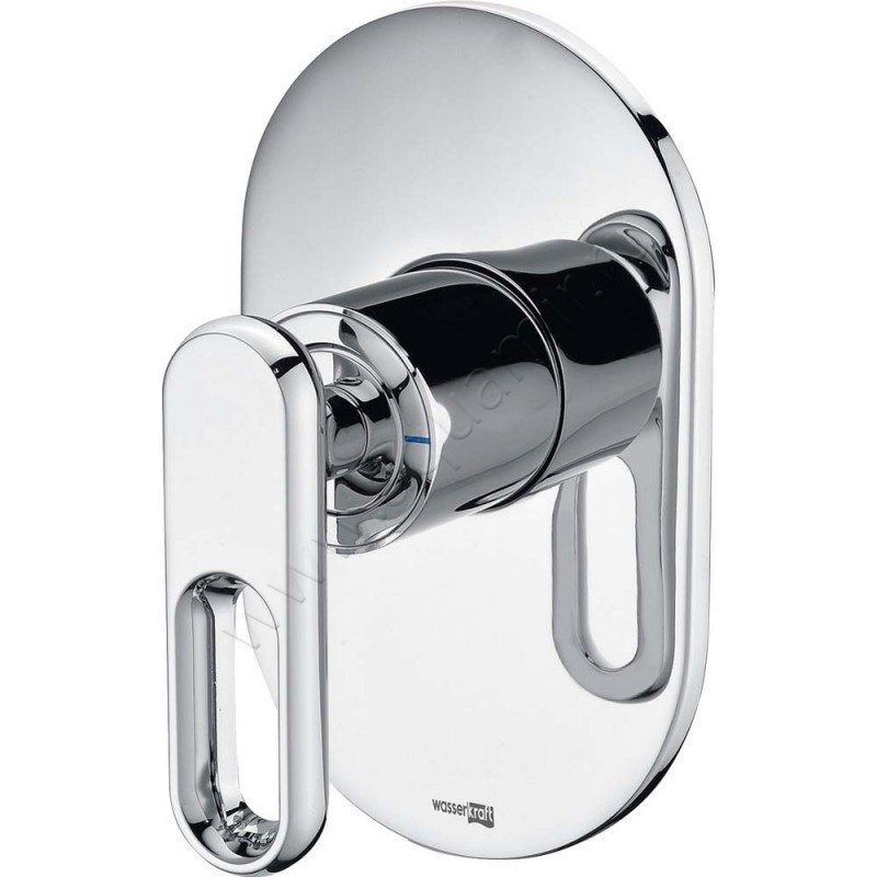 Гигиенический душ Wasserkraft со смесителем, хром A111857 в интерьере